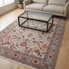 d5033153-d058-416d-a1a1-c6cbf10cbea7.webp 10x13 Light Cream & Ice Blue Hand-Knotted Vintage Wool Rug